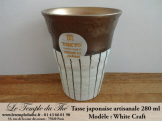 Tasse japonaise artisanale White Craft