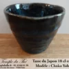 Tasse à thé du japon haute Choko Yohenkon 18 cl environ