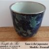 Tasse à thé du Japon 15 cl modèle Eventails