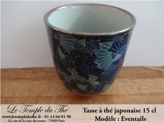 Tasse à thé du Japon 15 cl modèle Eventails