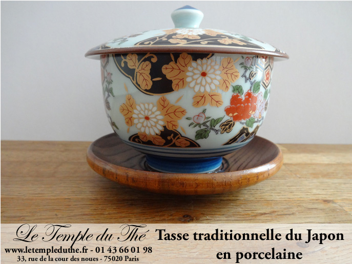 Tasse traditionnelle japonaise | Le Temple du Thé Paris Thé Bio Paris