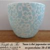 Tasse à thé très fine japonaise 20 cl bleu pâle – Image 3
