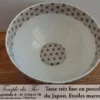 Tasse à thé très fine du Japon étoiles marron – Image 2