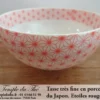 Tasse à thé très fine du Japon étoiles rouges – Image 2
