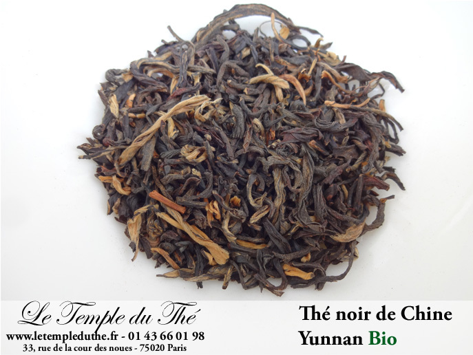 Meilleur thé noir de Chine Golden Yunnan