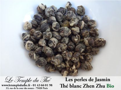 Thé blanc Perles de jasmin Zhen Zhu BIO