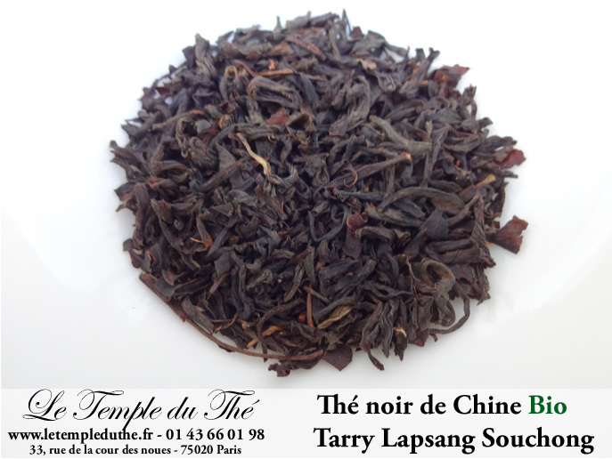 Meilleur thé à Paris thé noir fumé lanpsang souchong