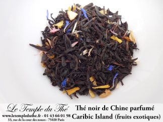 Thé noir de Chine Parfumé Caribic Island