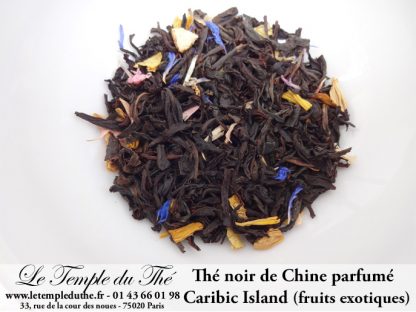 Thé noir de Chine Parfumé Caribic Island