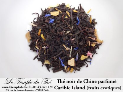 Thé noir de Chine Parfumé Caribic Island