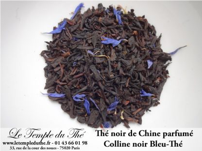 Thé noir de Chine Colline noir Bleu-Thé