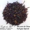 Thé noir de Chine Earl Grey Spécial