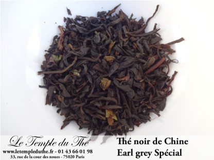 Thé noir de Chine Earl Grey Spécial