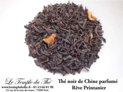 Thé noir de Chine Rêve printanier (amande, cannelle, orange, pomme et vanille.) – Image 2