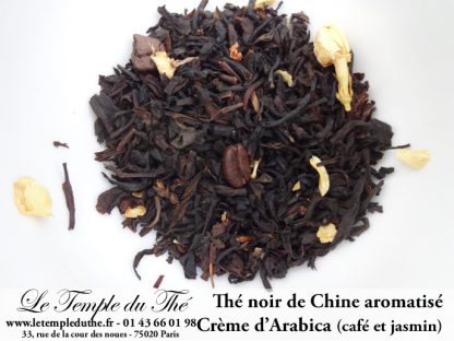 Thé noir aromatisé Crème d'Arabica