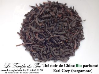 Thé noir parfumé Earl Grey BIO