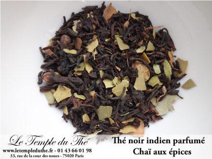 Thé noir indien Chaï aux épices