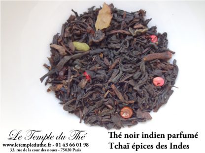 Thé noir indien, Nilgiri, Tchaï épices des Indes