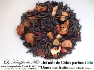 Thé BIO noir aromatisé danse des fruits
