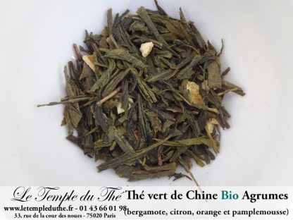 Thé vert de Chine aux agrumes BIO – Image 3