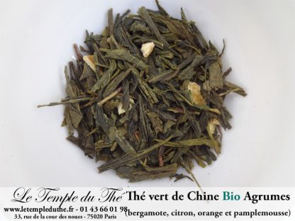 Thé vert de Chine aux agrumes BIO