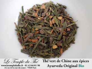 Thé vert épices Ayurveda Original BIO