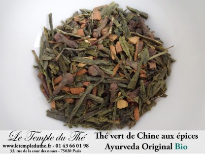 Thé vert épices Ayurveda Original BIO