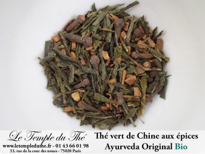 Thé vert épices Ayurveda Original BIO