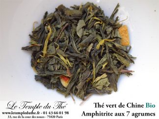 Thé vert de Chine Amphitrite (7 agrumes) BIO