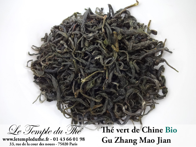 Thé vert de Chine Gu Zhang Mao Jian BIO 2025