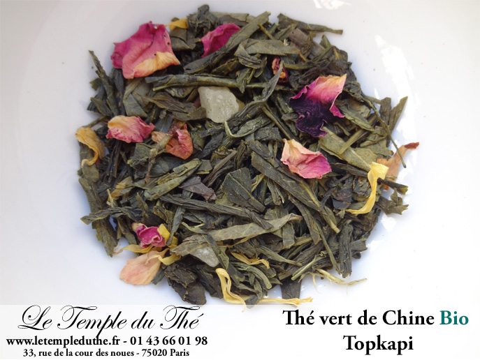 Thé vert de Chine Topkapi (mangue, lotus, mandarine)