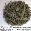 Thé vert bio Earl Grey aromatisé à la bergamote