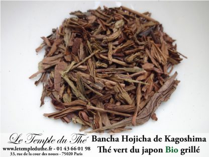 Thé vert du Japon Kagoshima Bancha Hojicha Bio