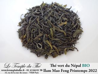 Thé vert du Népal de petits producteurs BIO ILAM MAO FENG 1ère récolte du printemps 2022