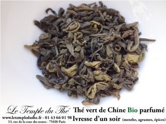 Thé vert Ivresse d'un soir BIO (menthe, agrumes...)