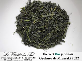 Thé vert Japonais de printemps Gyokuro de Miyazaki 2022 bio