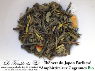 Thé vert du Japon Amphitrite (7 agrumes) BIO