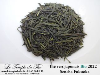 Thé vert bio du Japon Fukuoka 2022