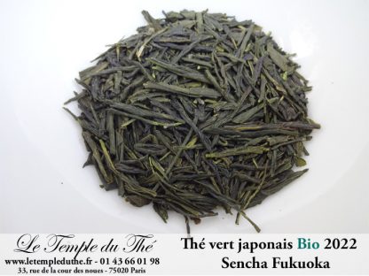 Thé vert bio du Japon Fukuoka 2022