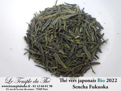 Thé vert bio du Japon Fukuoka 2022
