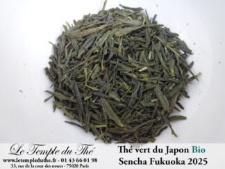 Thé vert bio du Japon Fukuoka 2025
