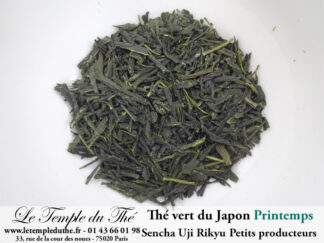 Thé du Japon petits producteurs Sencha Uji RIKYU printemps 2025
