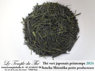 Thé du Japon Sencha Shizuôka printemps 2024