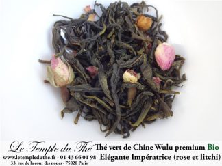 Thé vert de Chine bio Wulu Premium