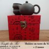 Coffret théière de Yixing de 10 cl + 2 tasses. Wang – Image 10