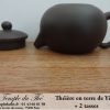 Coffret théière de Yixing de 10 cl + 2 tasses. Wang – Image 3