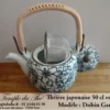 Théière en porcelaine d'Arita Dobin Garden 50 cl environ