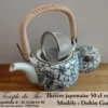 Théière en porcelaine d'Arita Dobin Garden 50 cl environ – Image 3