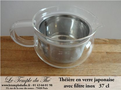 Théière en verre japonaise 37 cl