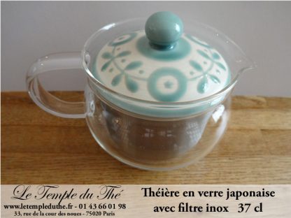 Théière en verre japonaise 37 cl
